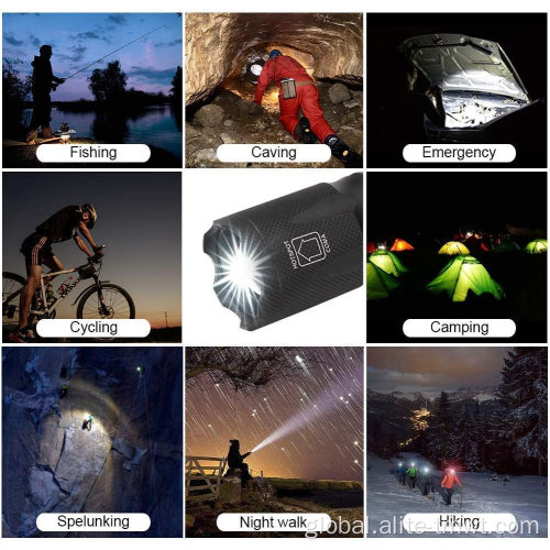 Ultraviolet Handheld Black Light Multi-function 2 in 1 UV White Tactical LED Flashlight Supplier